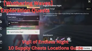 Exploration Quests Vigil of Endless Night 10 Supply Chests Locations Guide 【Wuthering Waves 1.2】