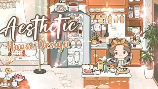 Miga World Aesthetic house Design ideas🍑🤎🧸| Aethetic House decorations |NEW HOUSE UPDATE|#migaworld