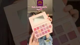 High pigmented eyeshadow palette🌸huda beauty dupe‼️ #meeshofinds #makeup #eyeshadowpalette #shorts