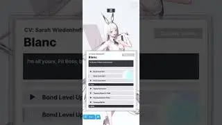Goddess of Victory: Nikke, Blanc All EN Voice Lines