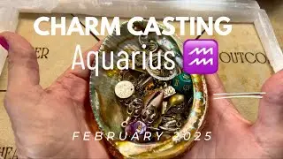Aquarius February Intuitive Charm Cast Reading: Stop the Spin to Reopen Your Intuition