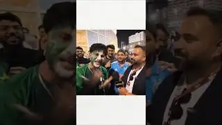 India Vs Pakistan Fans Got Angry Moments
