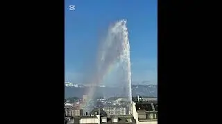 Le jet d&rsquo;eau change selon les occasions&hellip;mais toujours beau 😍