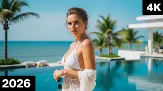 Deep House Chill Mix 2026 🌊 Perfect Summer Background in 4K UHD | SoulDive Music