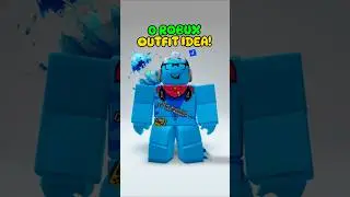 0 Robux Outfit Idea! Forsaken Avatar (Bluudude) #roblox #shorts