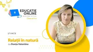 Științe, Clasa a V-a, Relații în natură