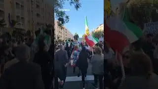 Truck plows into Los Angeles rally supporting Iran protests