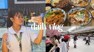 Daily Vlog | univ, marugame 🥢, skating ⛸️