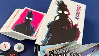 Radlands! The two-player post apocalyptic card game - learning and playing for the first time