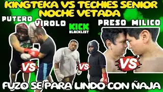 KINGTEKA VS TECHISOR 🥊 ÑAJASOR VS FUZO 🥊SHAKA VS ZEKA 🥊 RONCHAS VS CHARLES 🥊NOCHE VETADA 1° EDICIÓN