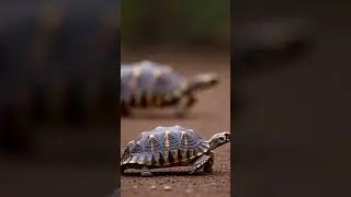 Radiated tortoise creature a piece of art
