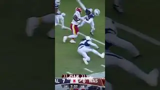 Deebo Samuel knocked his helmet clean off😳🔥#shorts#nfl#commanders#nfledit