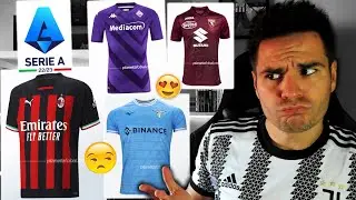 REACCIONANDO a las CAMISETAS de la SERIE A 22/23