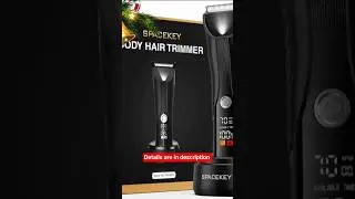 Keep It Smooth, Anytime, Anywhere &ndash; Manscape Electric Body Hair Trimmer for Men
