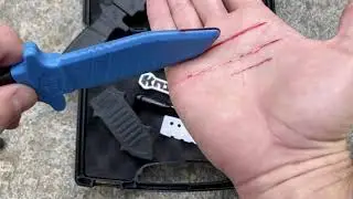 Red Claw - Training Knife Blu - red training marker knife - coltello allenamento - knives.it