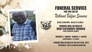 Service of Thanksgiving For the Life of Nathaniel Balfour Simmons