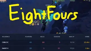 EightFours 26% vs Marauders 35% | Caller POV | Albion Online ZvZ