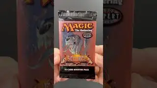 Opening a Magic The Gathering Scourge Booster Pack from 2003 #mtg #magicthegathering #mtgcommunty