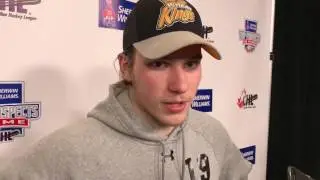 Nolan Patrick talks about the CHL Prospects game