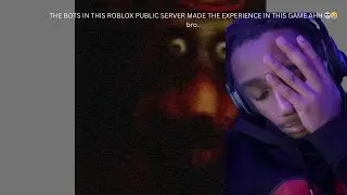 Playing roblox five nights at chuck e cheese nostalgic game went bad 😭 (public server mania)