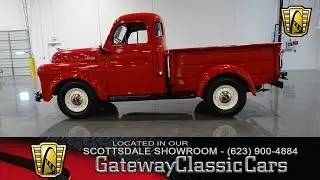 1949 Dodge B1B Truck Gateway Classic Cars of Scottsdale #79