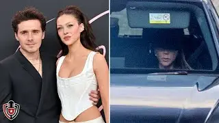 Victoria Beckham was seen driving around during the family turmoil. 😬💥