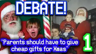 DEBATE! EP: 01 Cheap or Expensive Xmas gifts? [Loser Eats Bug]