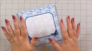 Craftsuprint Weekly Giveaway Forget me not plate card kit by Julie Hill