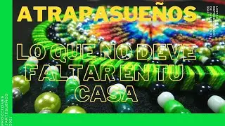 DIY... Atrapasueños ESPERANZA colores de vida (Dream Catchers)