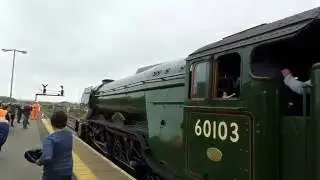 Flying Scotsman 60103 at Westbury Station