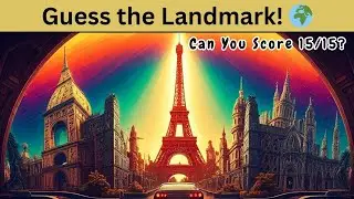 Can You Guess These 15 Famous Landmarks? 🌍 | Drone Footage Quiz (Travel Trivia)