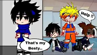 &ldquo;That&rsquo;s My Bestie&rdquo; || SasuNaru best friend goals || Naruto || Gacha Club meme