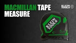 The Klein Tools Macmillan Tape Measure