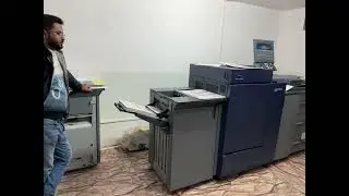 Konica minolta C1100 press