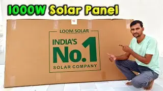 1000W Solar Panel Unboxing & Review | Loom Solar Panel Shark 575W TOPCon Bifacial