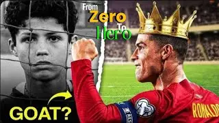 Cristiano Ronaldo Life Story | Discipline That Created a Legends.