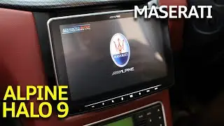 Maserati GranCabrio Alpine Halo 9 Upgrade | Apple CarPlay | Android Auto