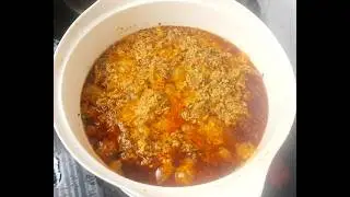 Как приготовить нигерийский суп эгуси с горьким листом #egusisoup#bitterleafsoup #Nigeriansoup