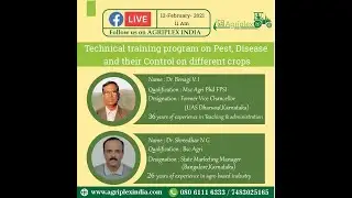 Awareness and Training on Pest & Disease Management - Agriplex India
