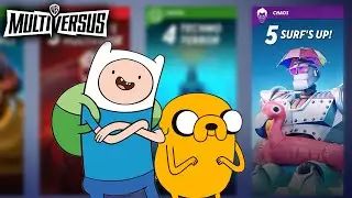 MultiVersus Surfs up with Finn and Jake (multiplayer)