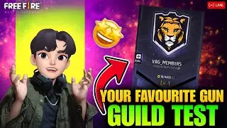 🔴 FREEFIRE GUILD TEST AND FUN ROOMS WITH FACE CAM STREAM ||  #funroom #freefire #live