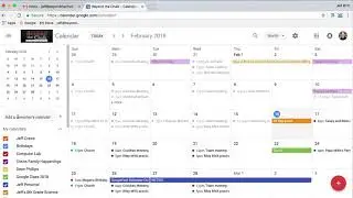 Google Calendar Notifications Workflow
