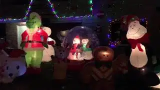 Christmas lights 2020 in Surrey, Canada