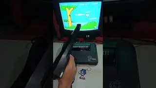Master System Compact III TecToy Com Mod AV + Pistola Light Phaser