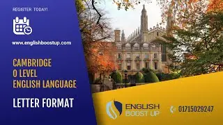 Letter Format | O Level English Language