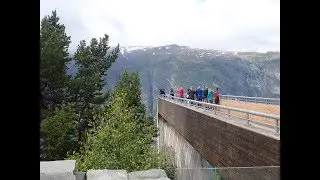 Aurlandsfjellet Part 1 L&aelig;rdal - Stegastein Norway on motorcycle 2018-06-21