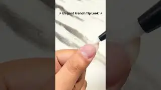 QUICK & EASY Elegant French Tip Look With Sistaco!