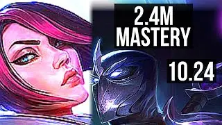 FIORA vs SHEN (TOP) | 2.4M mastery, 6 solo kills, Dominating | EUW Diamond | v10.24