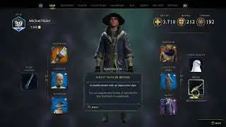 Hogwarts Legacy merlins cloak & other attire
