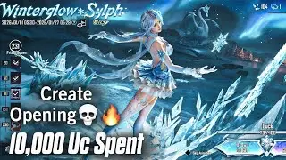 New Ultimate Set Create 🥰 Opening 10,000 Uc Spent 💀🔥👄 New Spin Create Opening Akm Gun Max 🤫🤫